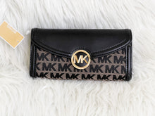 Load image into Gallery viewer, MK Fulton Large Flap Continental Wallet
