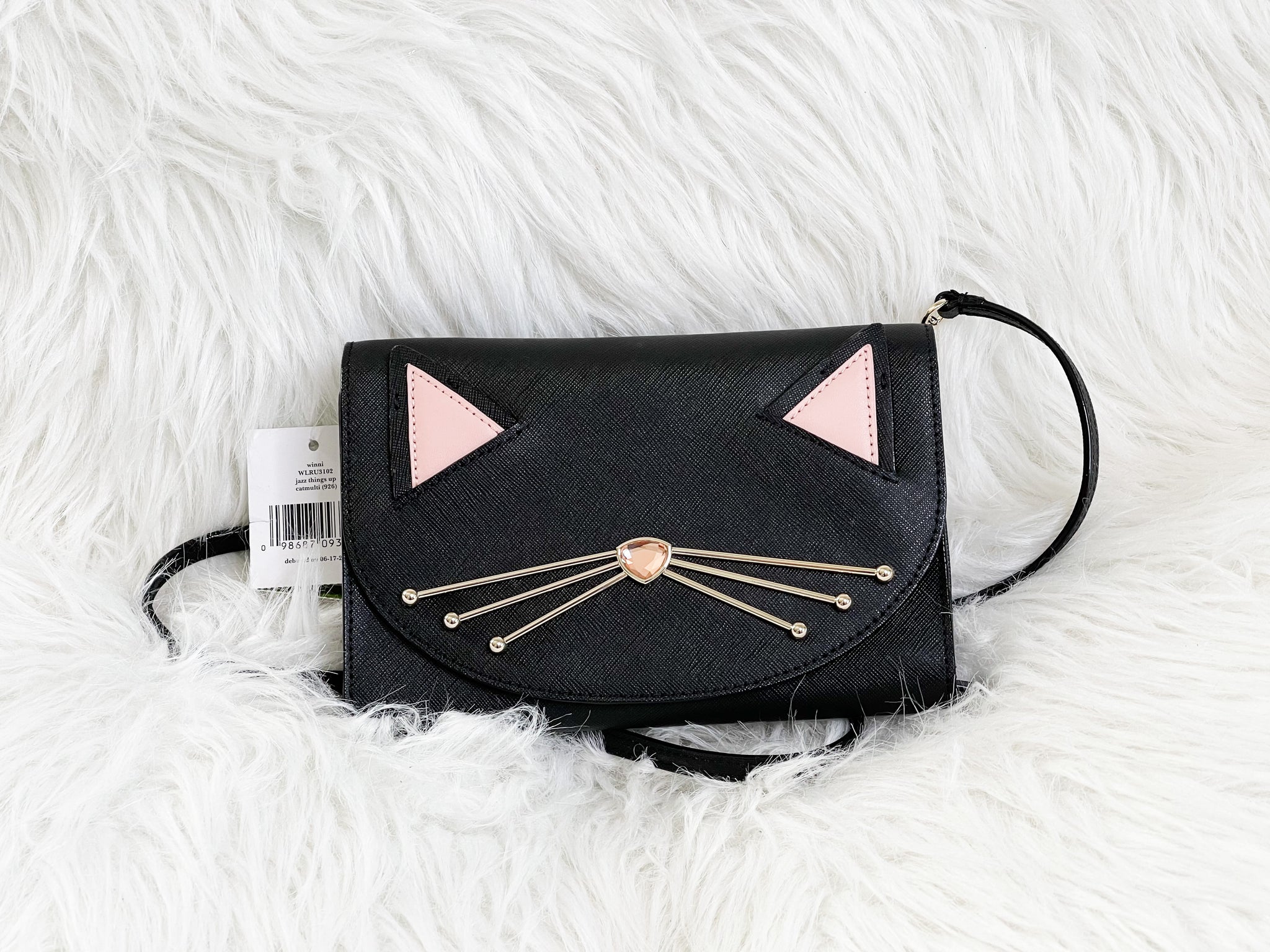 Kate Spade Jazz Things Up Cat Winni Crossbody shops Clutch