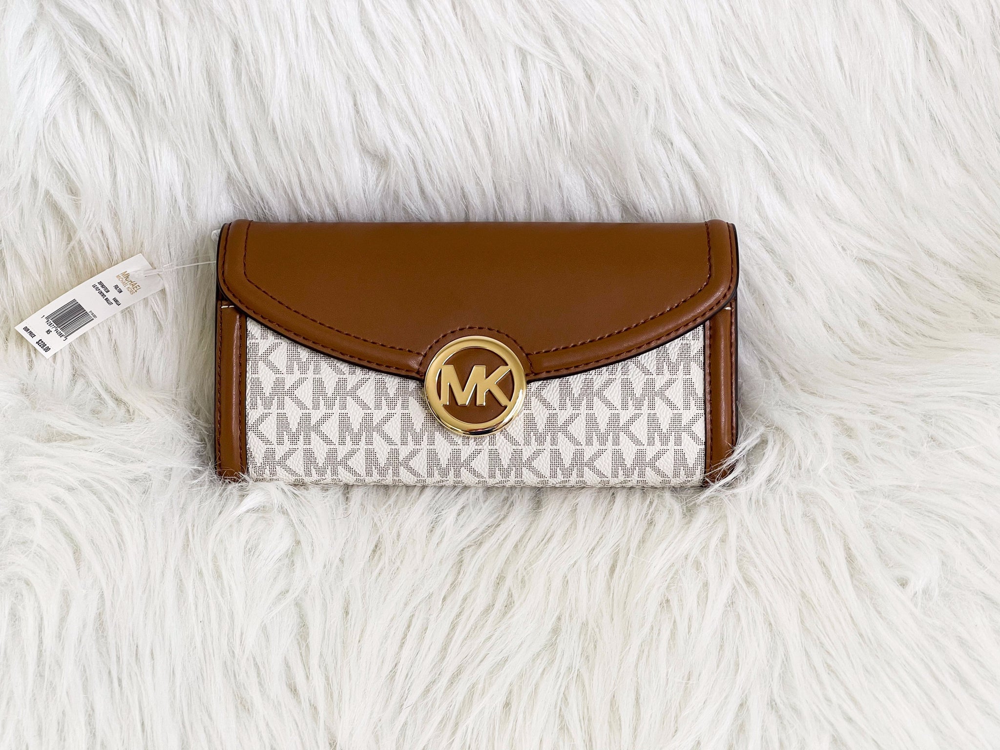 MK Fulton Large Flap Continental Wallet Aby s Glam